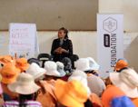 An Alumni participant at a financial education session